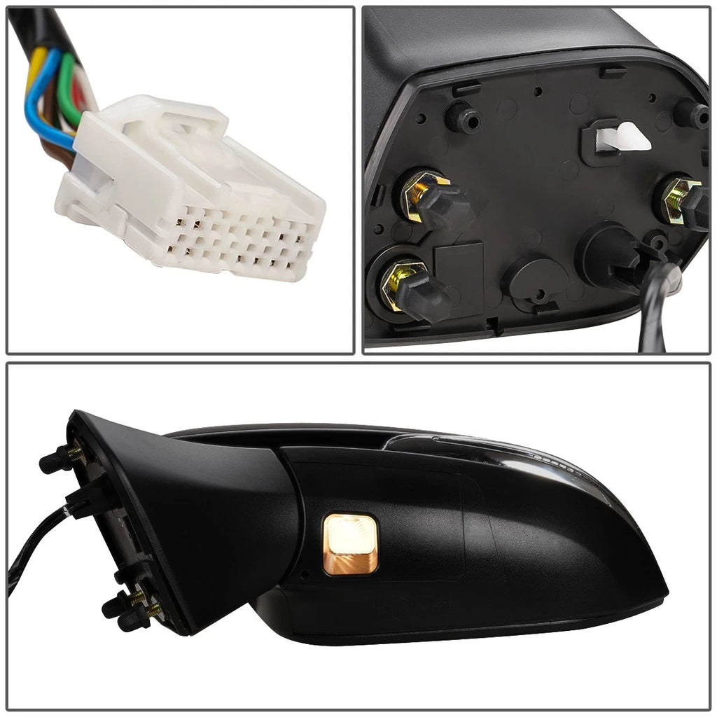 Power Adjust Heated Driver Side Door Mirror Left for Toyota RAV4 (2019–2020) TO1320385