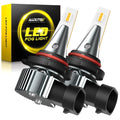 Set of 2 LED Fog Light Bulbs for H10 9145 9140 (100W 4000LM 3000K)