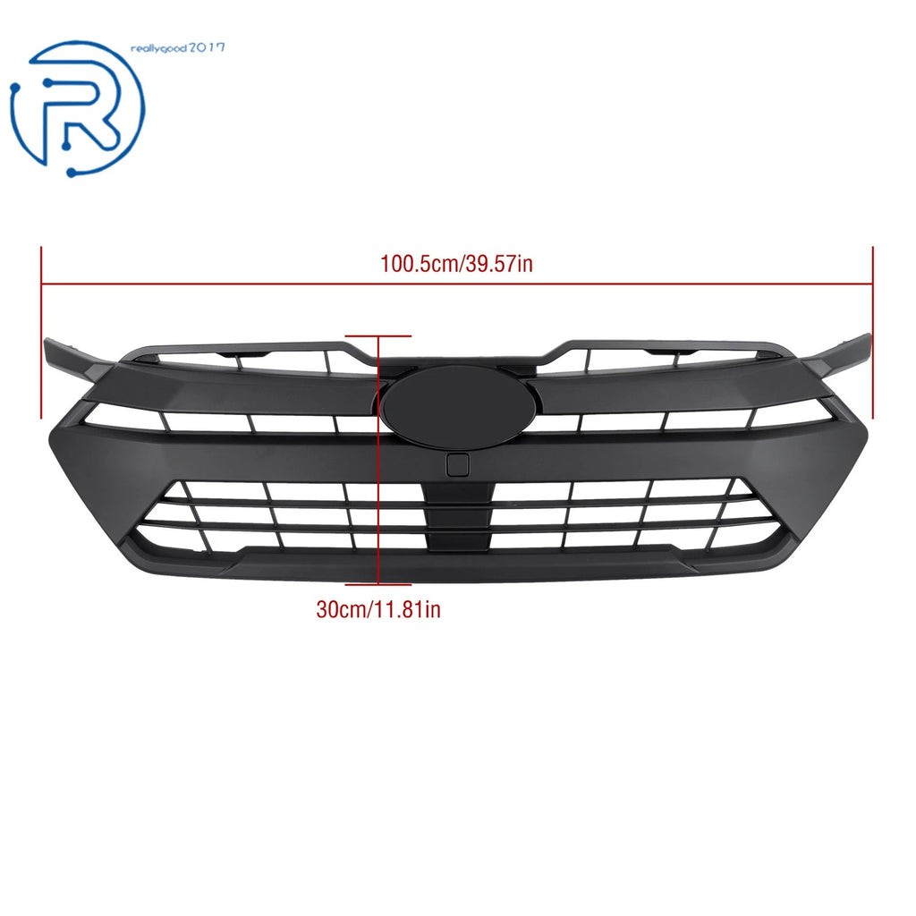 Radiator Grille for Subaru Crosstrek (2024) Matte Black Plastic