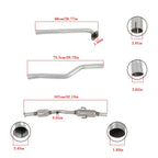Catalytic Converter 642939 for Chevrolet Prizm Toyota Corolla 1.8L L4 (1998–2002)
