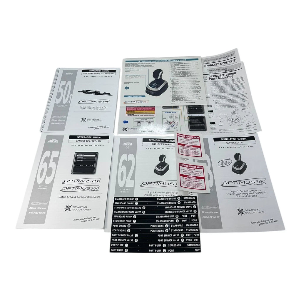 Seastar Solutions EL1715, Optimus 360 Steering Pump Mounting Manual