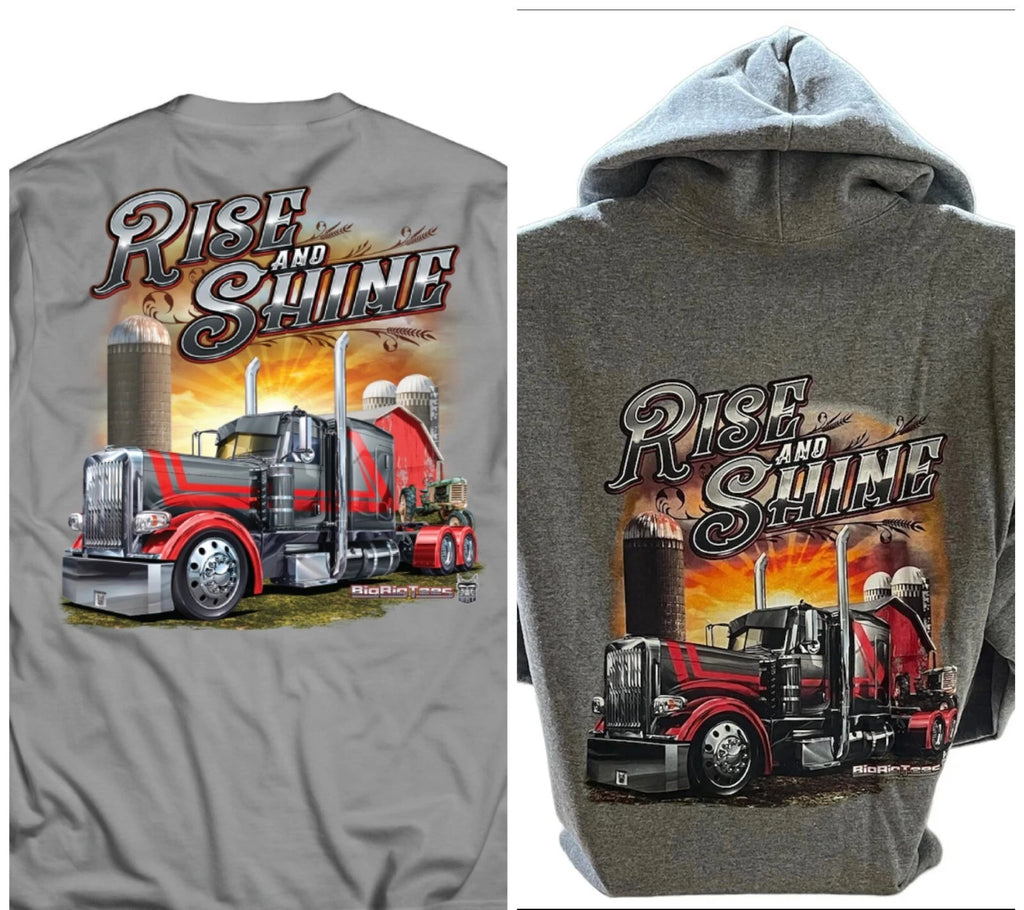 Graphic Trucker T-shirt & Hoodie for Big Rig Trucks (BRT)