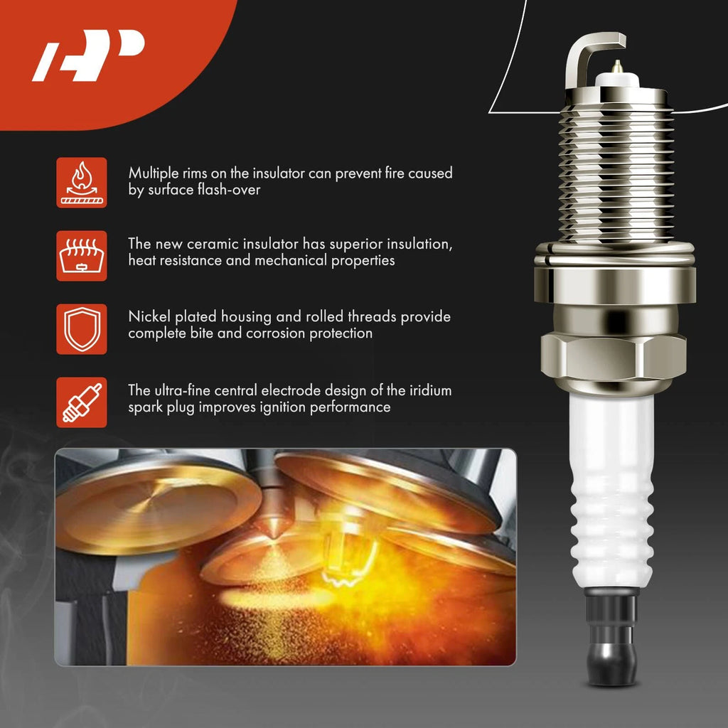 6X Ignition Coils & 6X Iridium Platinum Spark Plugs for Honda Acura