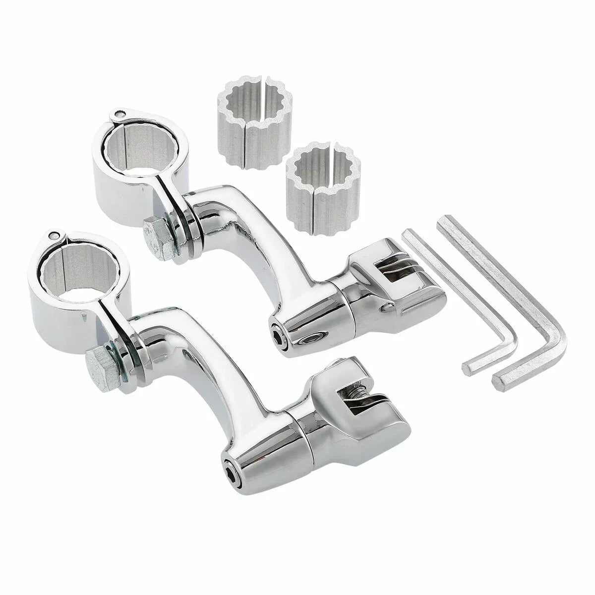 22mm 25mm 32mm 35mm Highway Foot Pegs Mount Clamps for Harley Touring