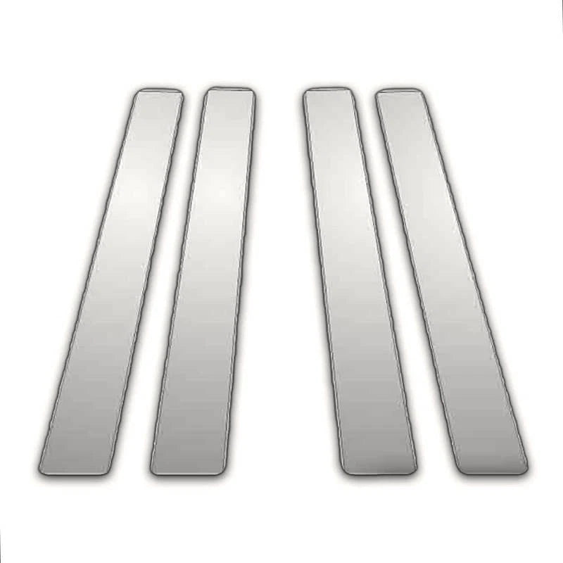 4Pc Chrome Pillar Post Covers for Lexus LX 570 (2008–2024)