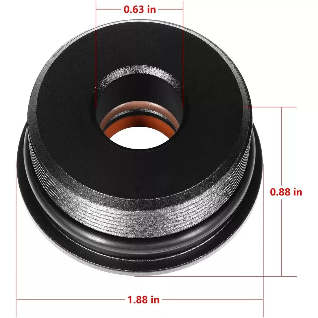 2Pcs End Cap/Guide Assy for Mercury Mariner (1100-8M0021648, 99638A1, 878243A1)