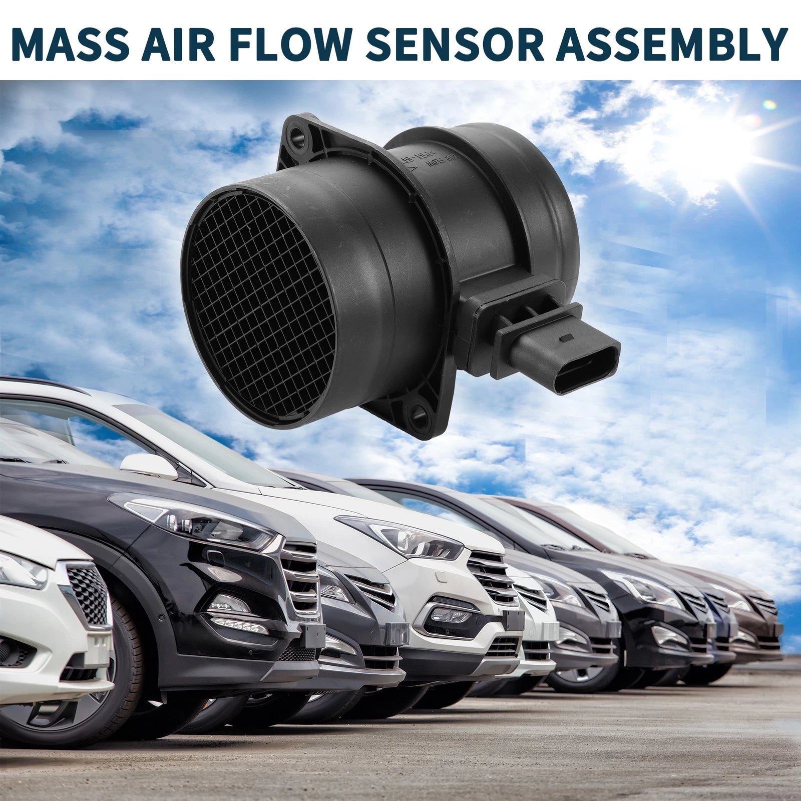 Mass Air Flow Sensor for Audi A3, Volkswagen (03G906461C)