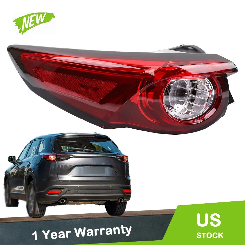 Rear Outer Tail Light Assembly for Mazda CX-9 (2016–2023) LED Lamp