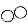 Door Speaker Ring Cover Trim for BMW 3 Series E36 (1991-1999) Black