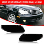 Smoked LED Amber Side Marker Light for Mercedes Benz W203 C-Class (2001–2007)