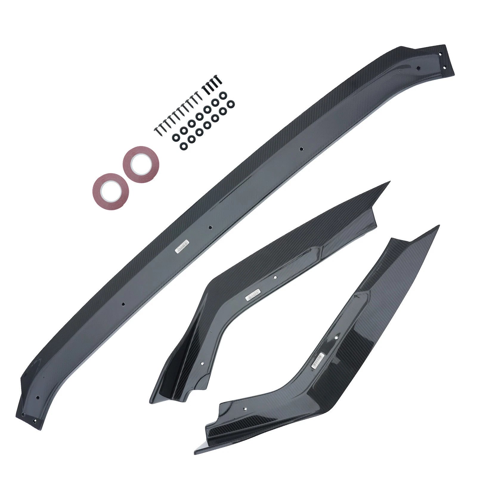 AG Style Carbon Fiber Front Bumper Lip for Honda Civic Type-R (2023–2025)