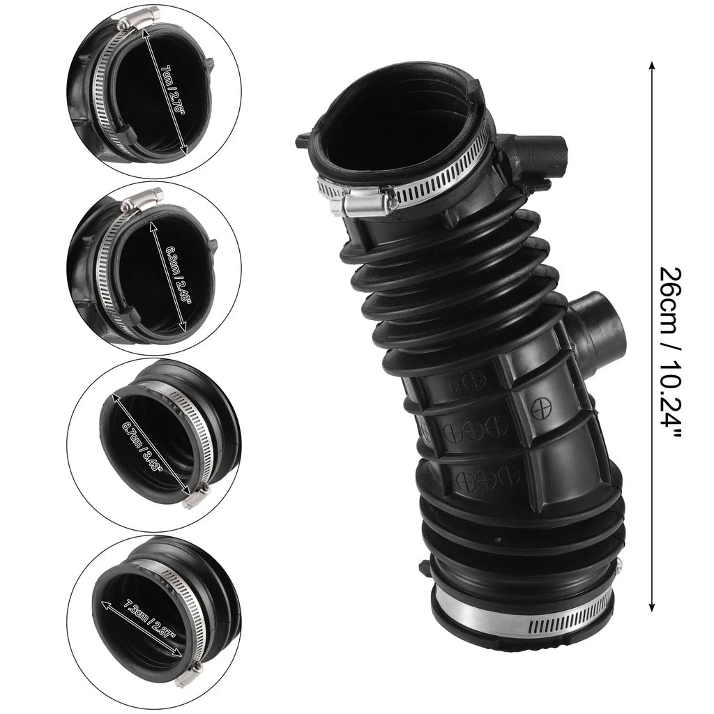 Engine Air Intake Hose for Honda Accord (2013-2016) - Black