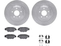 Rear Brake Pad and Rotor Kit for Mazda CX-9 (2016–2023) QV353HC