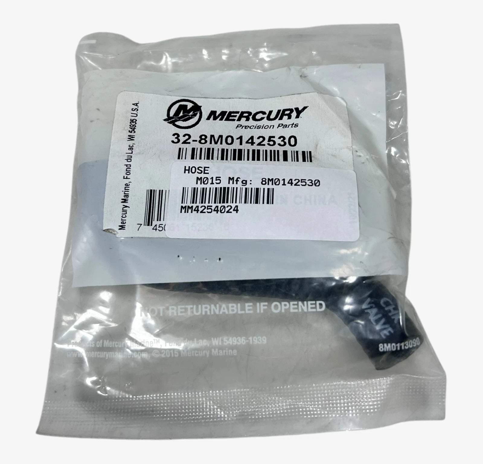 Set of 3 Marine Hoses for Mercury (OEM) 8M0142530