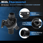Electric Water Pump W/Thermostat for BMW 320i 328i X1 Z4 (2007–2015)