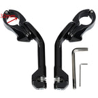 1-1/4" Long Angled Adjustable Highway Pegs for Harley Touring