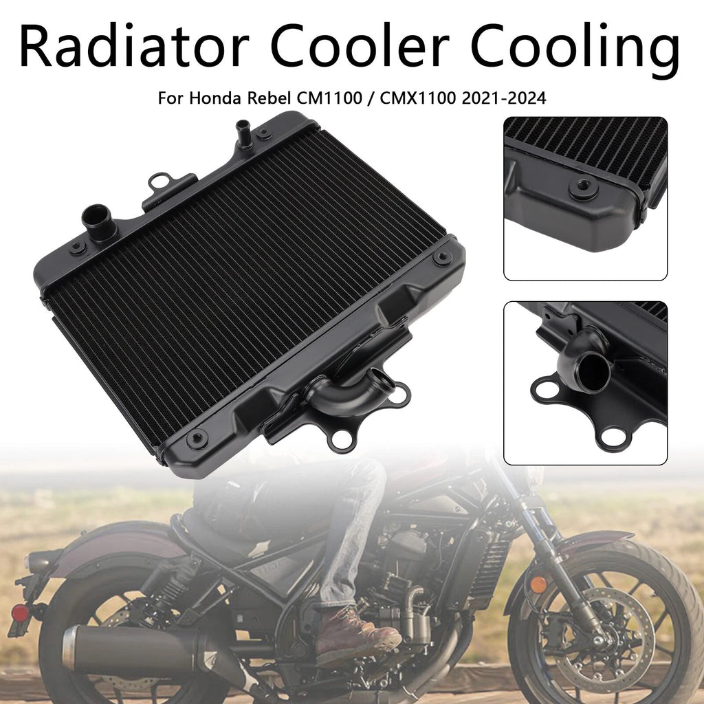 Radiator Cooling Engine Cooler for Honda Rebel CM1100 CMX1100 (2021–2024)