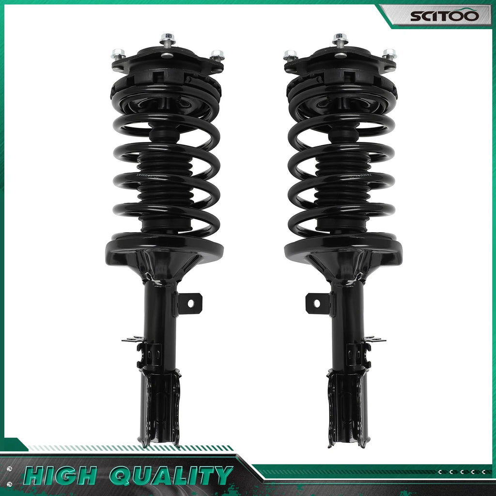 2X Quick Complete Struts Shocks & Springs Assemblies for Kia Spectra (2001–2004)