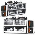 LED Headlight, Bumper Signal & Corner Lamps for Chevy C/K (1994–2000)