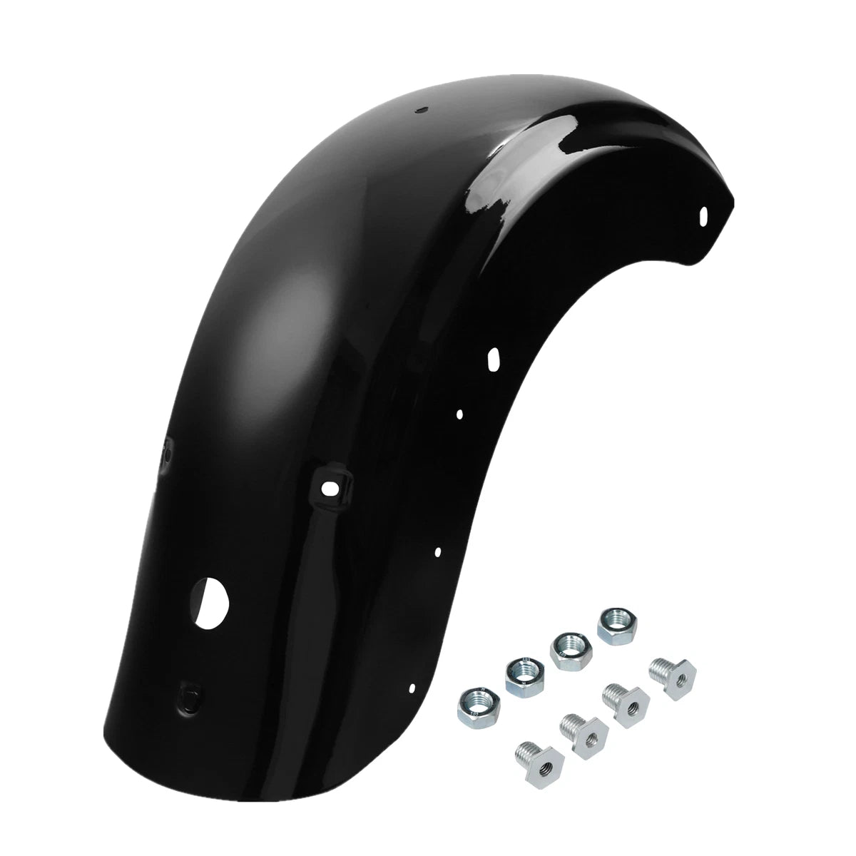 Vivid Black Rear Fender for Harley Touring Electra Road Glide (2016–2023)