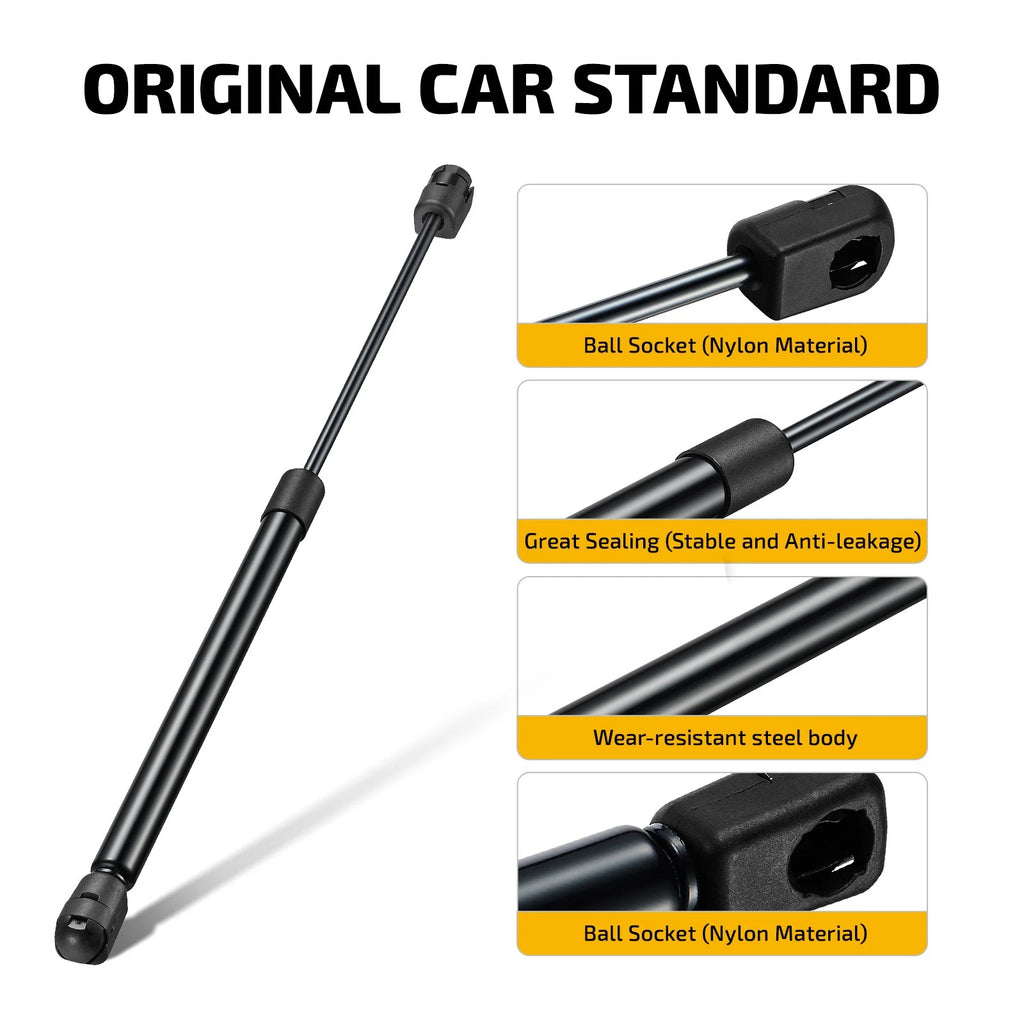 2X Gas Spring Struts for Universal Applications (15.70 Inch, 10Lbs)