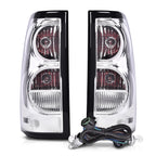 Chrome Tail Lights for Chevy Silverado 1500 2500 3500 (2003–2006)