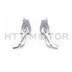 Universal Chrome Rearview Mirrors for Motorcycle (8mm, 10mm)