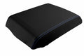 Leather Console Lid Armrest Cover for Hummer H2 (2005–2007) Blue Stitch