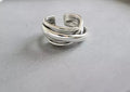 925 Sterling Silver Adjustable Ring Thumb Ring for Jewelry