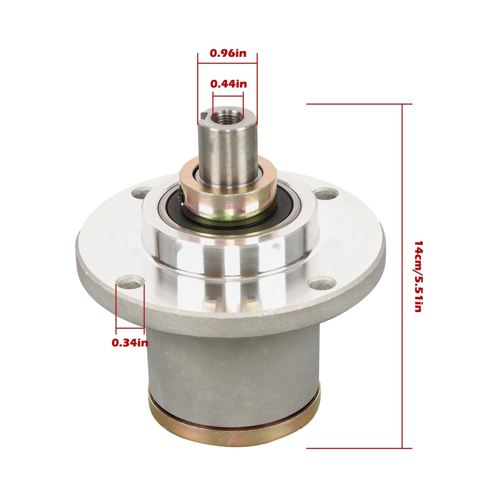 Deck Spindle for Spartan Mowers RZ Pro HD (48" 54" 61")