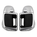 Lower Vented Leg Fairings for Harley Electra Glide (2014–2025) - Brilliant Silver Pearl