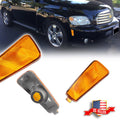 OE-Style Amber Lens Front Bumper Side Marker Lights for Chevrolet HHR (2006–2011)