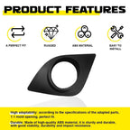 Pair Fog Light Bezels for Toyota Corolla (2014–2016)