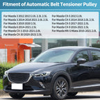 Automatic Belt Tensioner Pulley Assembly No.PE0315980C for Mazda 3 6 CX-3 CX-30 (2014–2021)