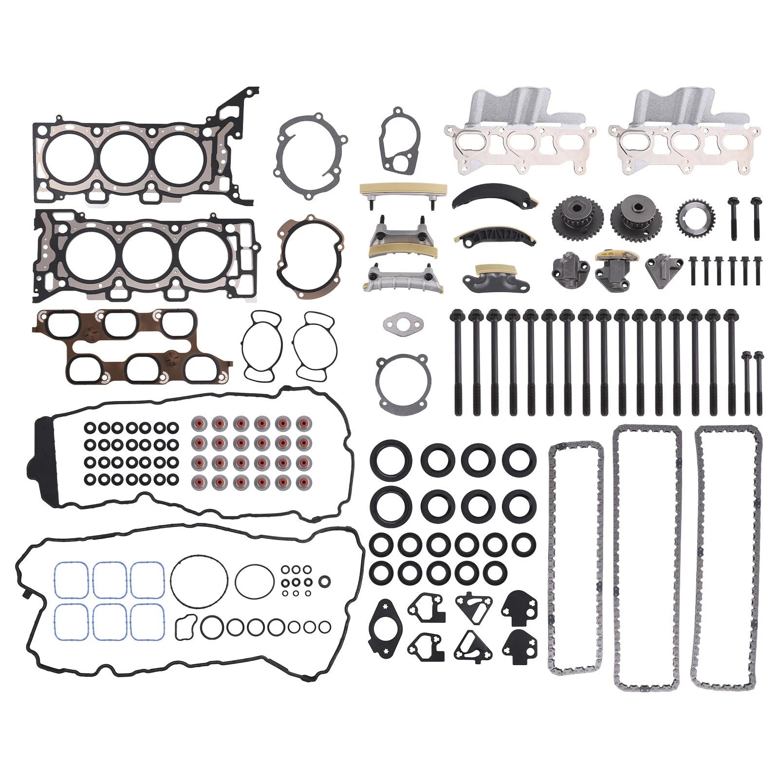 Timing Chain Kit for GMC Terrain, Chevy Equinox 3.0L (2010–2012)