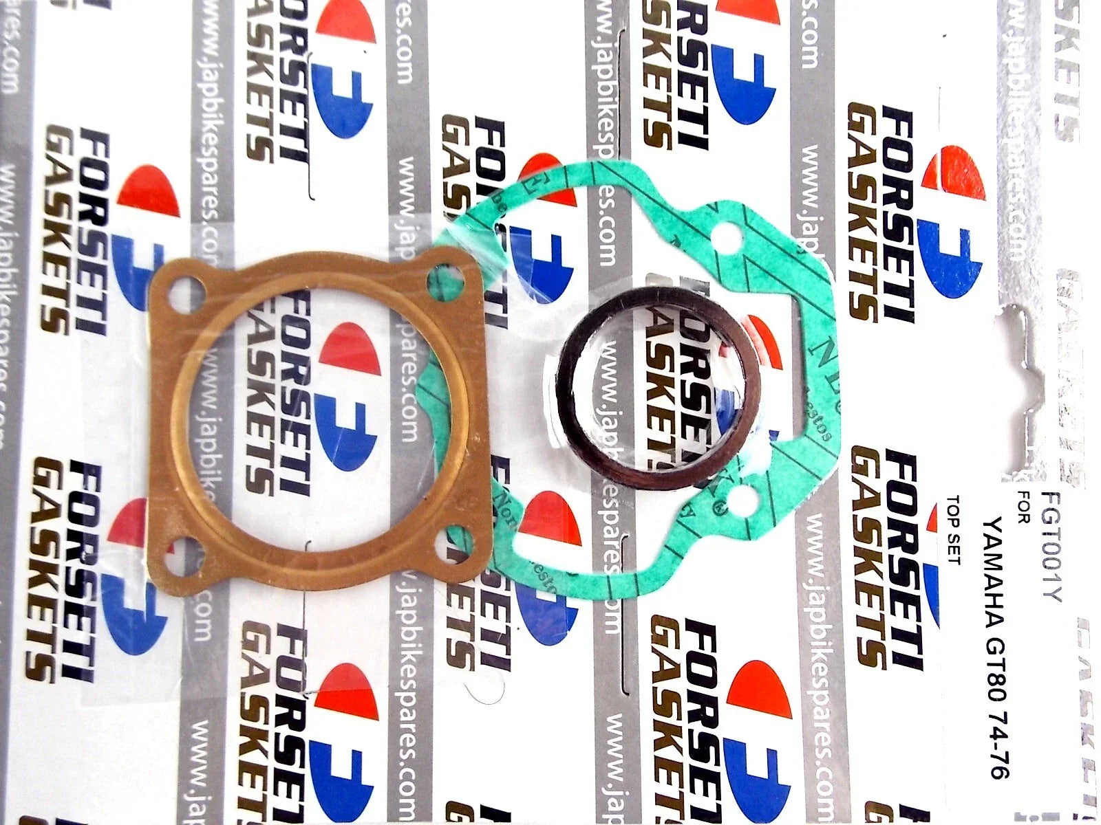0.50mm O/S Top End Kit with 47.5mm Piston Rings & Gasket for YAMAHA YZ80 (1974-1975)