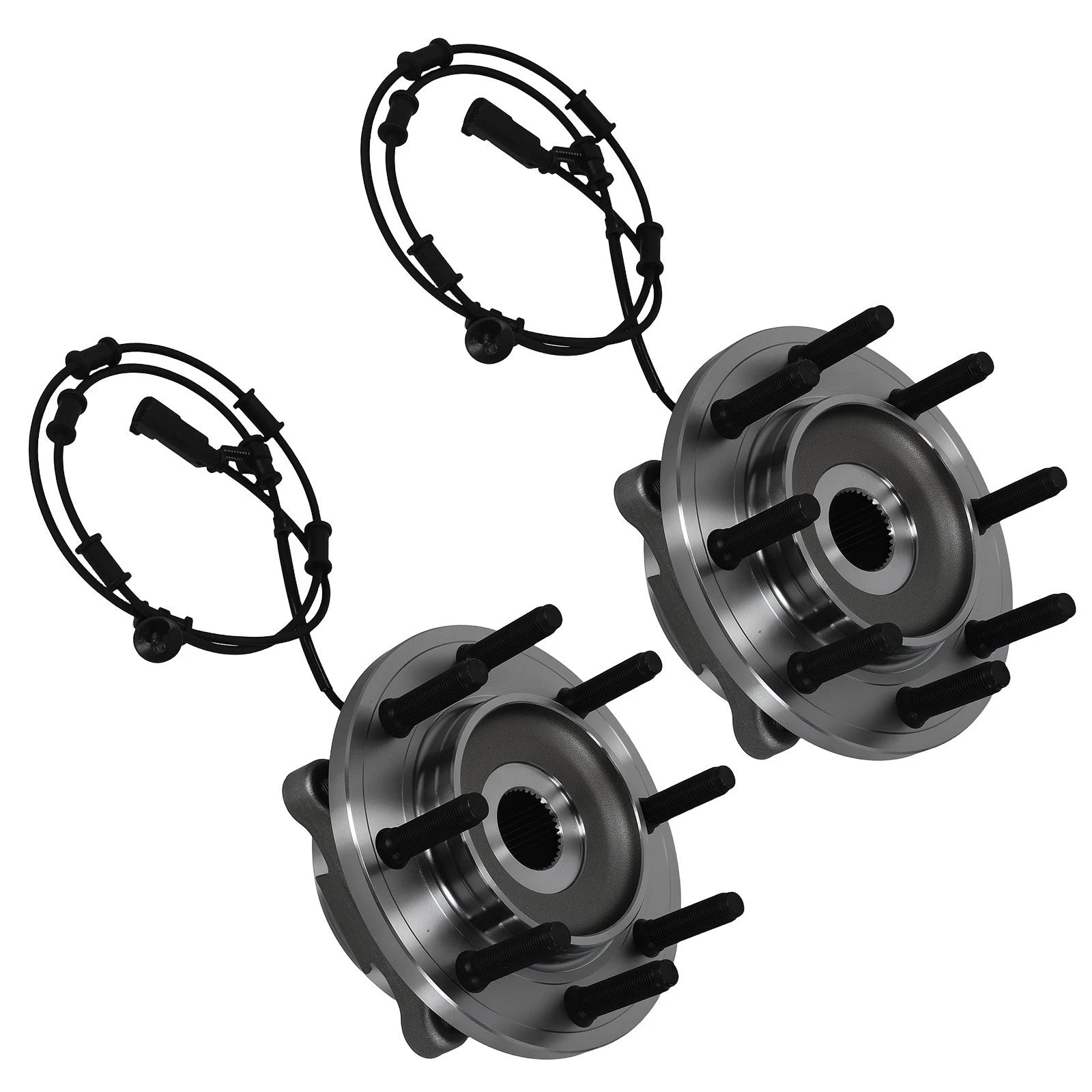 Front Wheel Bearing Assembly for Ram 2500/3500 (2011–2011) 4WD ABS Sensor