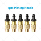 5x Brass Spray Misting Nozzle for Garden Irrigation