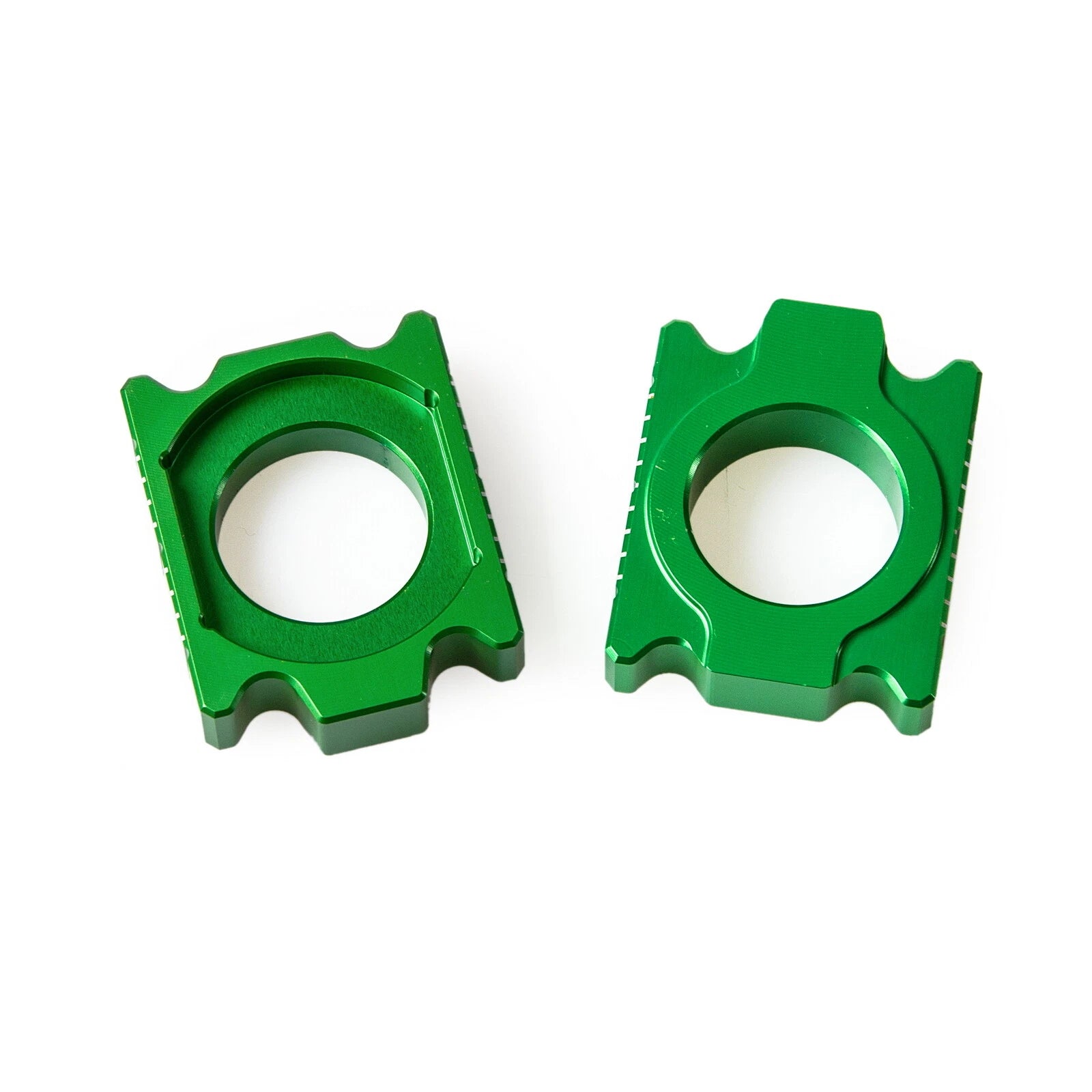 CNC Rear Axle Block Chain Adjuster for Kawasaki KX125 KX250 (2003–2008)