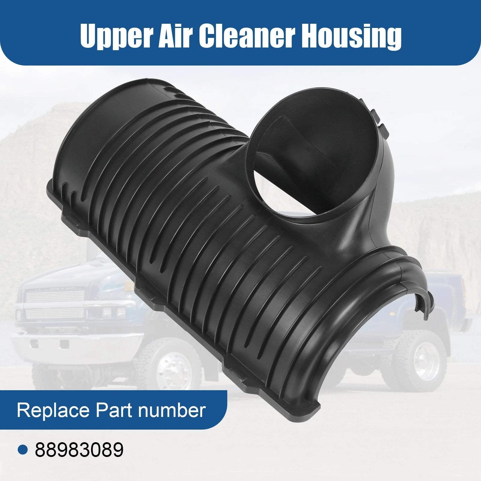 Upper Air Box Cleaner Housing for Chevrolet Kodiak GMC Topkick (2003-2009)