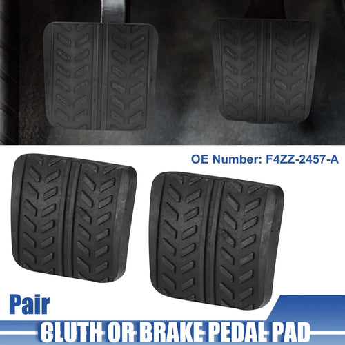 1 Pair Clutch or Brake Pedal Pad for Ford Mustang (1994–2004) F4ZZ-2457-A