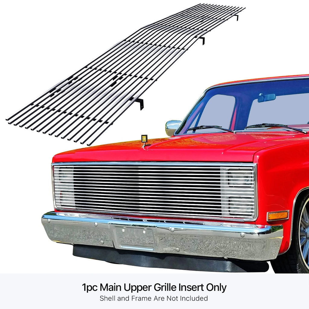 Stainless Billet Grille Insert for Chevy Blazer/Suburban/C/K Pickup (1981-1987)