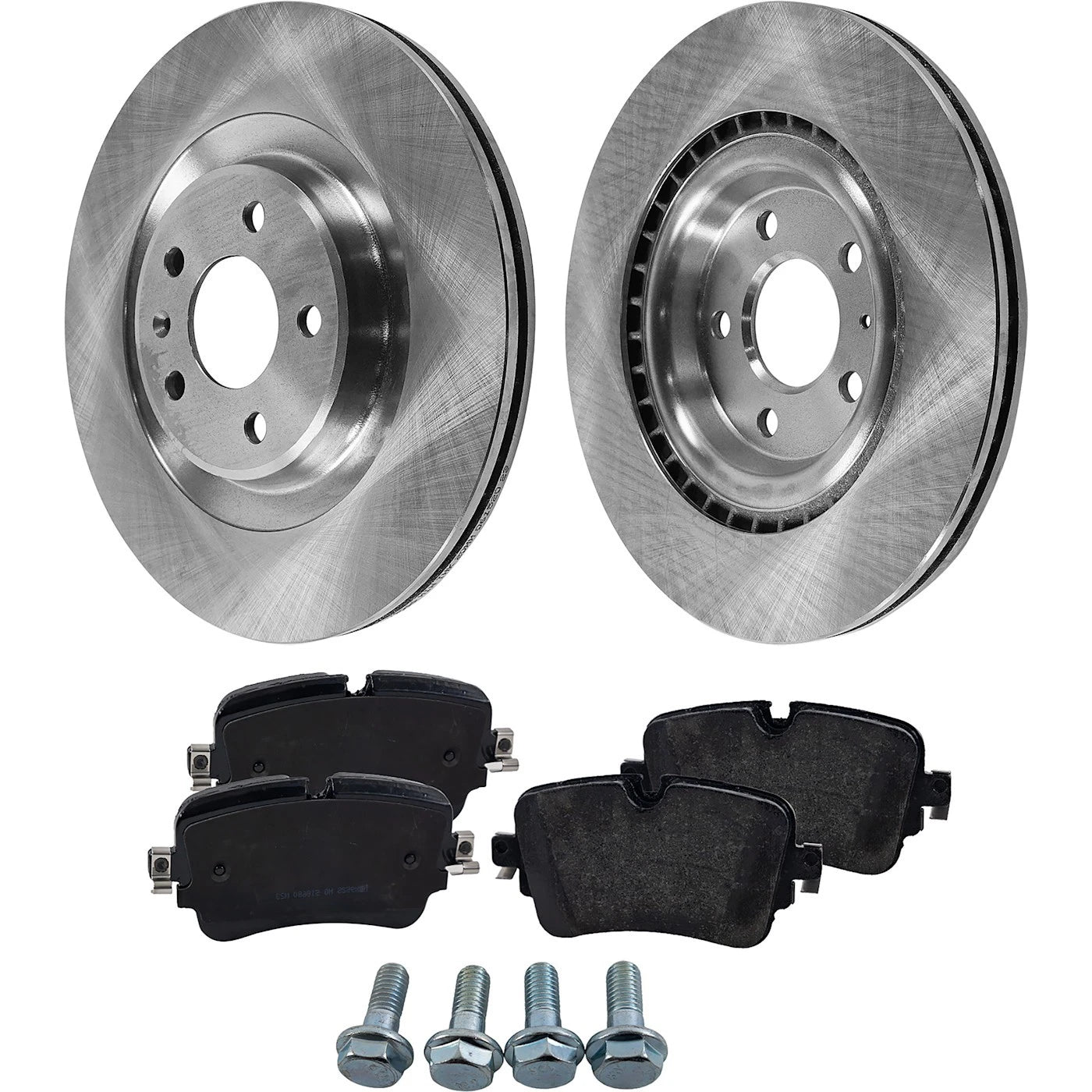 Rear Brake Disc Rotors and Pads Kit for Audi Q7 (2017–2018)