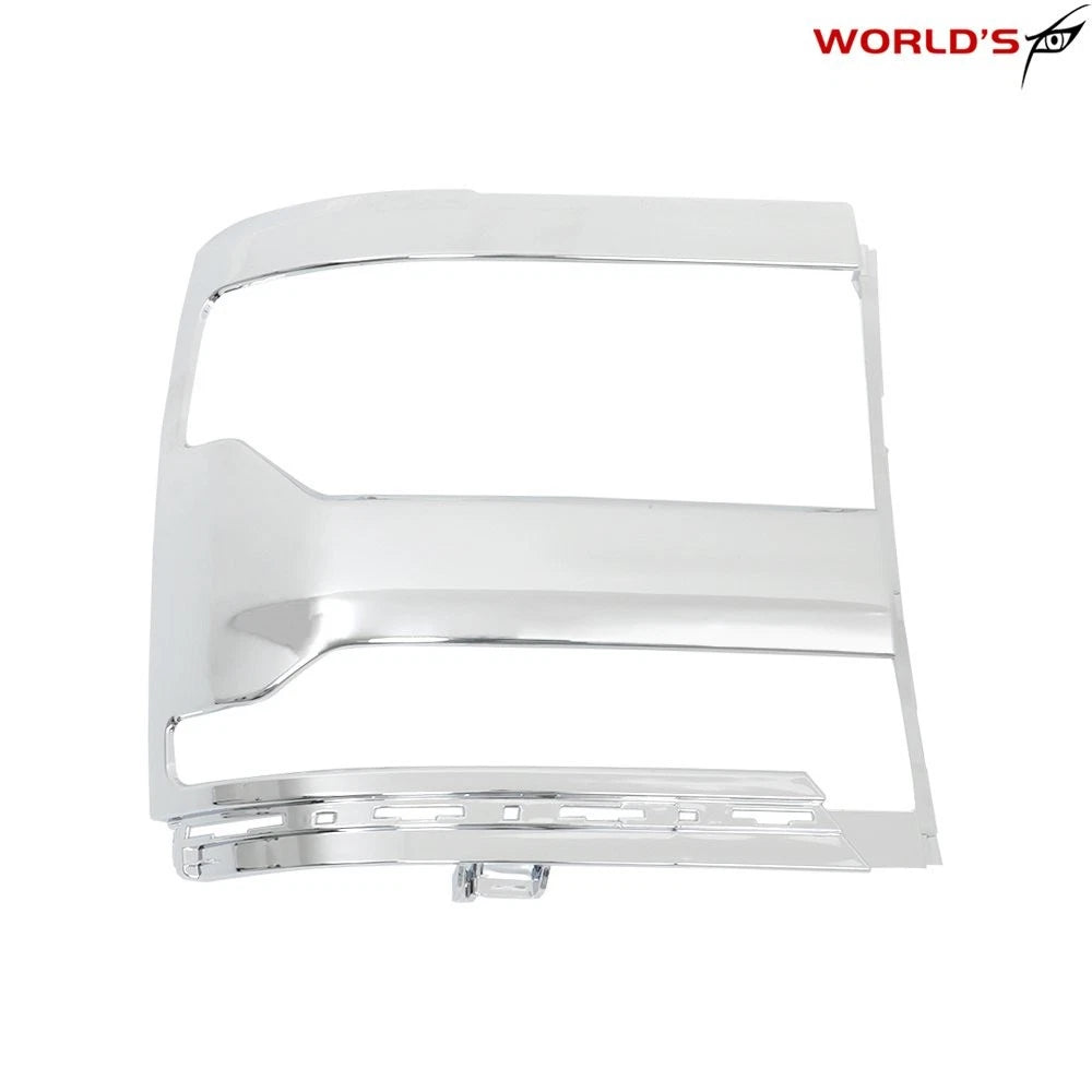 Chrome Trim Headlight Bezel Cover for Chevy Silverado 1500 (2016–2018)