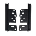 Stereo Mounting Bracket ABS Black DIN Car DVD Player for 200mm Space