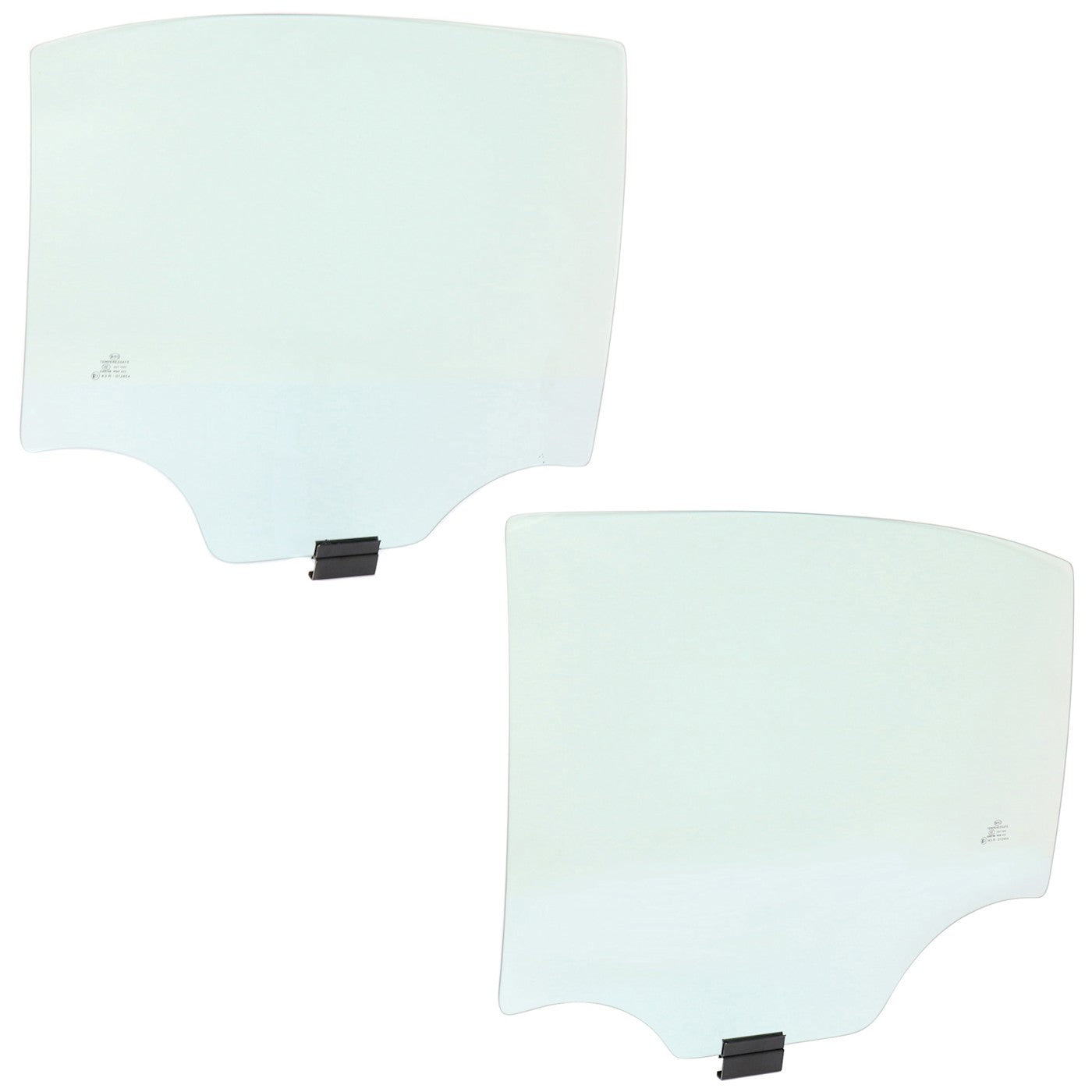 Set of 2 Door Glasses for Chevy Olds Classic