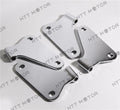Set of 8 Body Door Hinges for Jeep Wrangler JK (2007–2017) Chrome Stainless