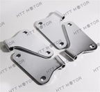 Set of 8 Body Door Hinges for Jeep Wrangler JK (2007–2017) Chrome Stainless
