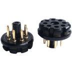 Set of 2 Bakelite Tube Sockets for KT66 KT88 6SL7 6SN7 (Standard Size)