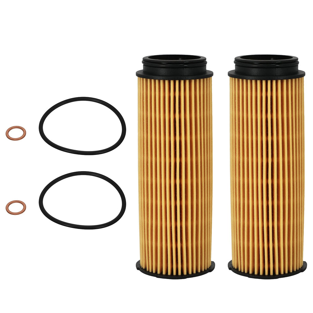 2X Oil Filters for BMW X3 X4 X5 X7 Z4 M340i M440i 340i 440i 540i 740i (2010–2023)